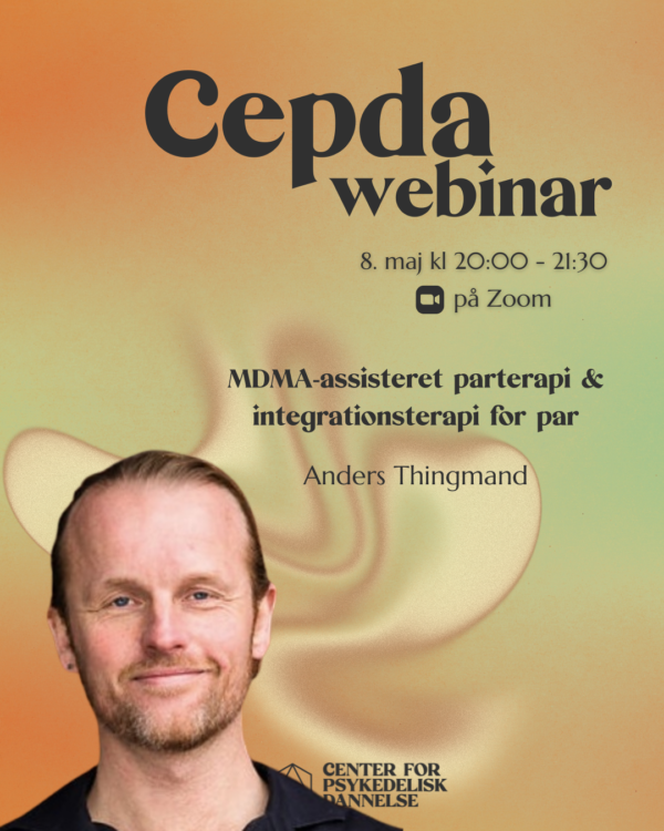 BILLET til webinar: MDMA-assisteret parterapi & integrationsterapi for par v. Anders Thingmand