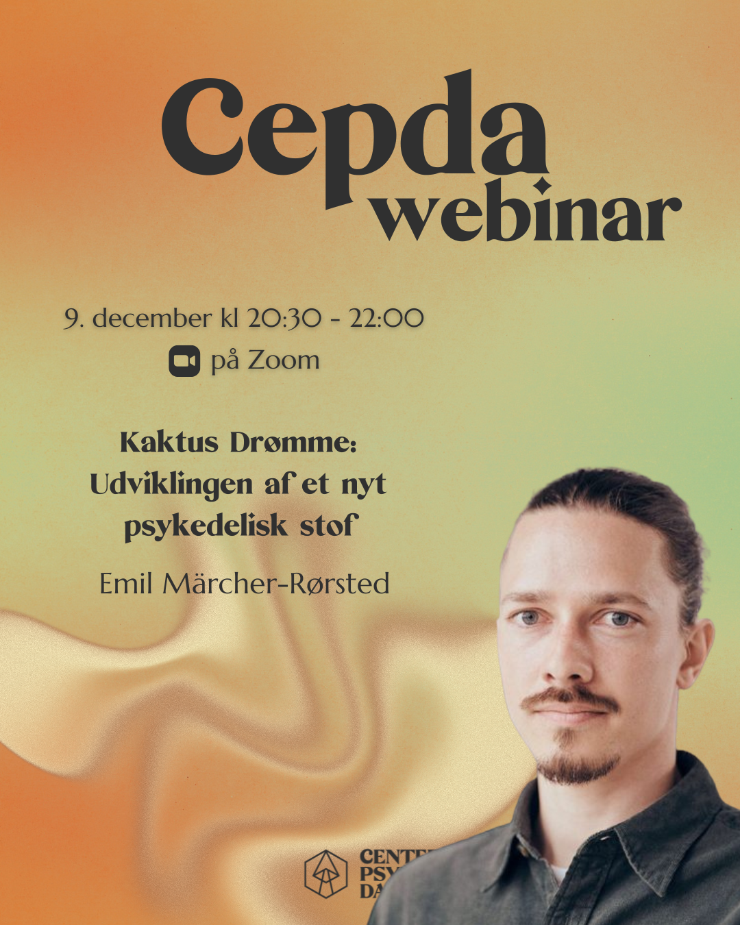 Billet: Webinar - Kaktus Drømme: Udviklingen af et nyt psykedelisk stof v. Emil Märcher-Rørsted